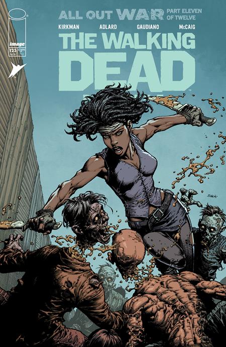 WALKING DEAD DELUXE #125 CVR A DAVID FINCH & DAVE MCCAIG