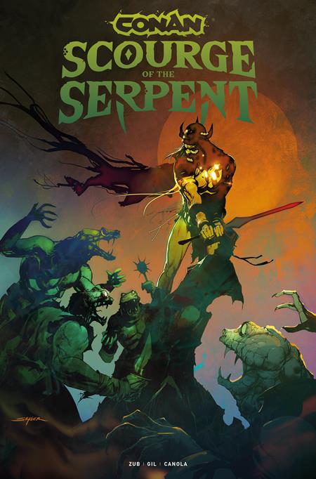 CONAN THE BARBARIAN SCOURGE OF THE SERPENT #3 (OF 4) CVR C STUART SAYGER VAR