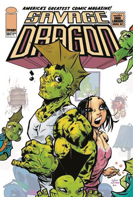 SAVAGE DRAGON #284 CVR C ADAM ARCHER VAR