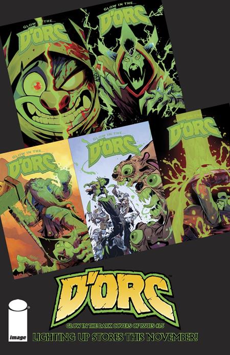 DORC #1-5 GLOW IN THE DORC VARIANT BUNDLE