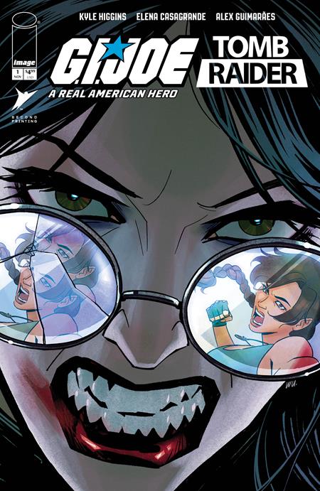 GI JOE A REAL AMERICAN HERO TOMB RAIDER #1 (OF 5) 2ND PTG
