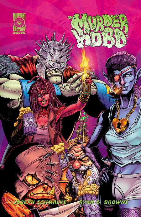 MURDER HOBO #3 CVR C 10 COPY BAGGS BROTHERS UNLOCK VAR