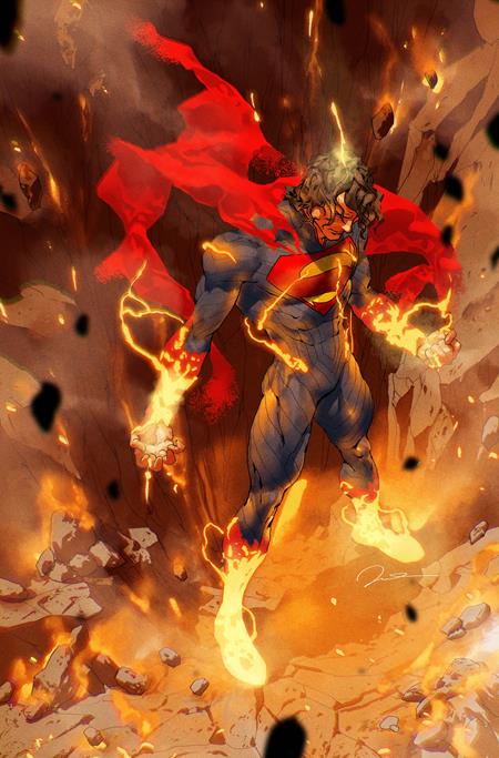 ABSOLUTE SUPERMAN #14 CVR B GERALD PAREL CARD STOCK VAR