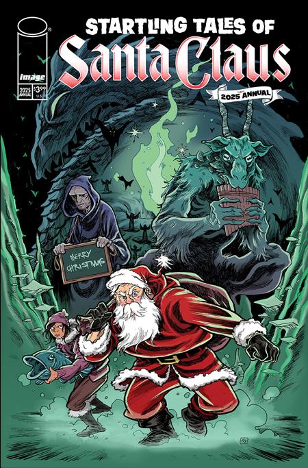 STARTLING TALES OF SANTA CLAUS 2025 ANNUAL (ONE SHOT) CVR A MARK LASZLO