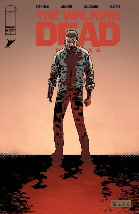 WALKING DEAD DELUXE #150 CVR B CHARLIE ADLARD & DAVE MCCAIG VAR