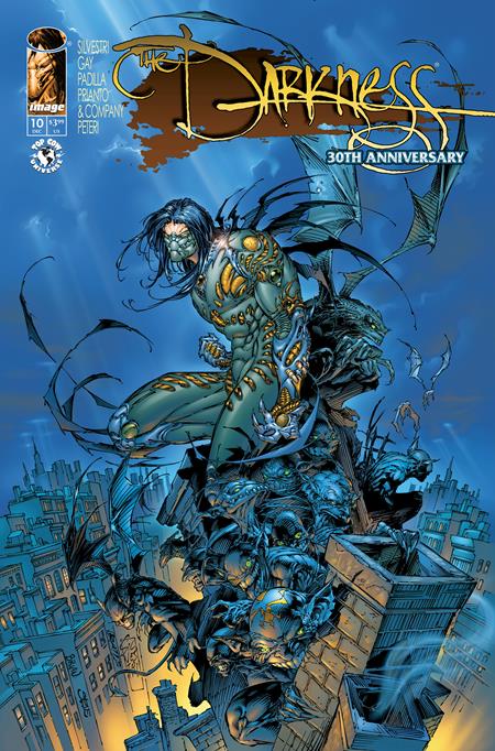 DARKNESS (2025) #10 CVR C MARC SILVESTRI & MATT BATT BANNING 30TH ANNIVERSARY VAR