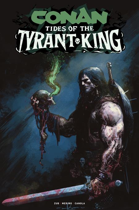 CONAN THE BARBARIAN TIDES OF THE TYRANT KING #4 (OF 4) CVR A GERARDO ZAFFINO
