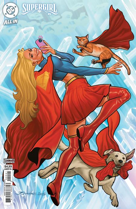 SUPERGIRL #9 CVR C JOE QUINONES CARD STOCK VAR