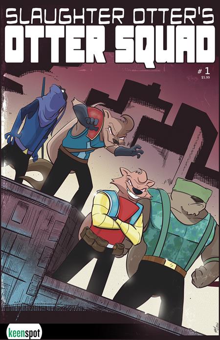 OTTER SQUAD #1 CVR B J HAMMOND TMNT #1 HOMAGE VAR