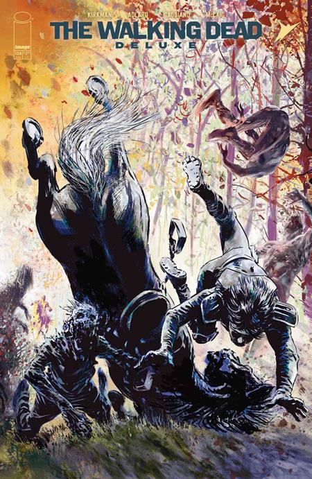 WALKING DEAD DELUXE #128 CVR C STEFFANO GAUDIANO VAR