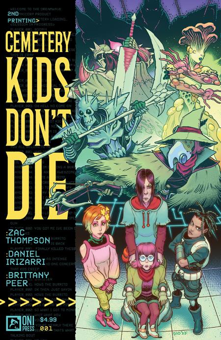 CEMETERY KIDS DONT DIE #1 (OF 4) Second Printing