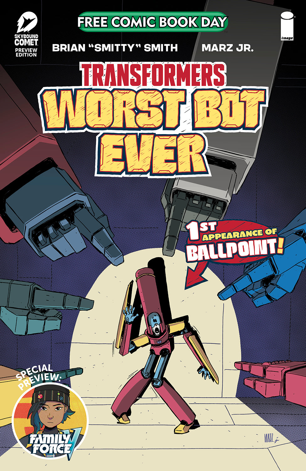 FCBD 2025 TRANSFORMERS THE WORST BOT EVER