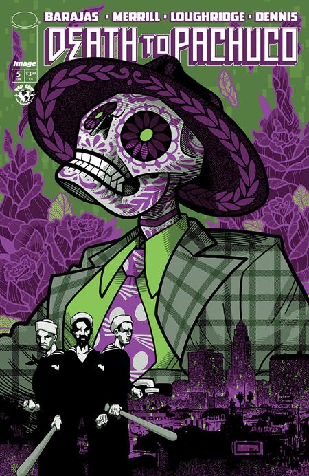 DEATH TO PACHUCO #5 (OF 5) CVR B J GONZO VAR