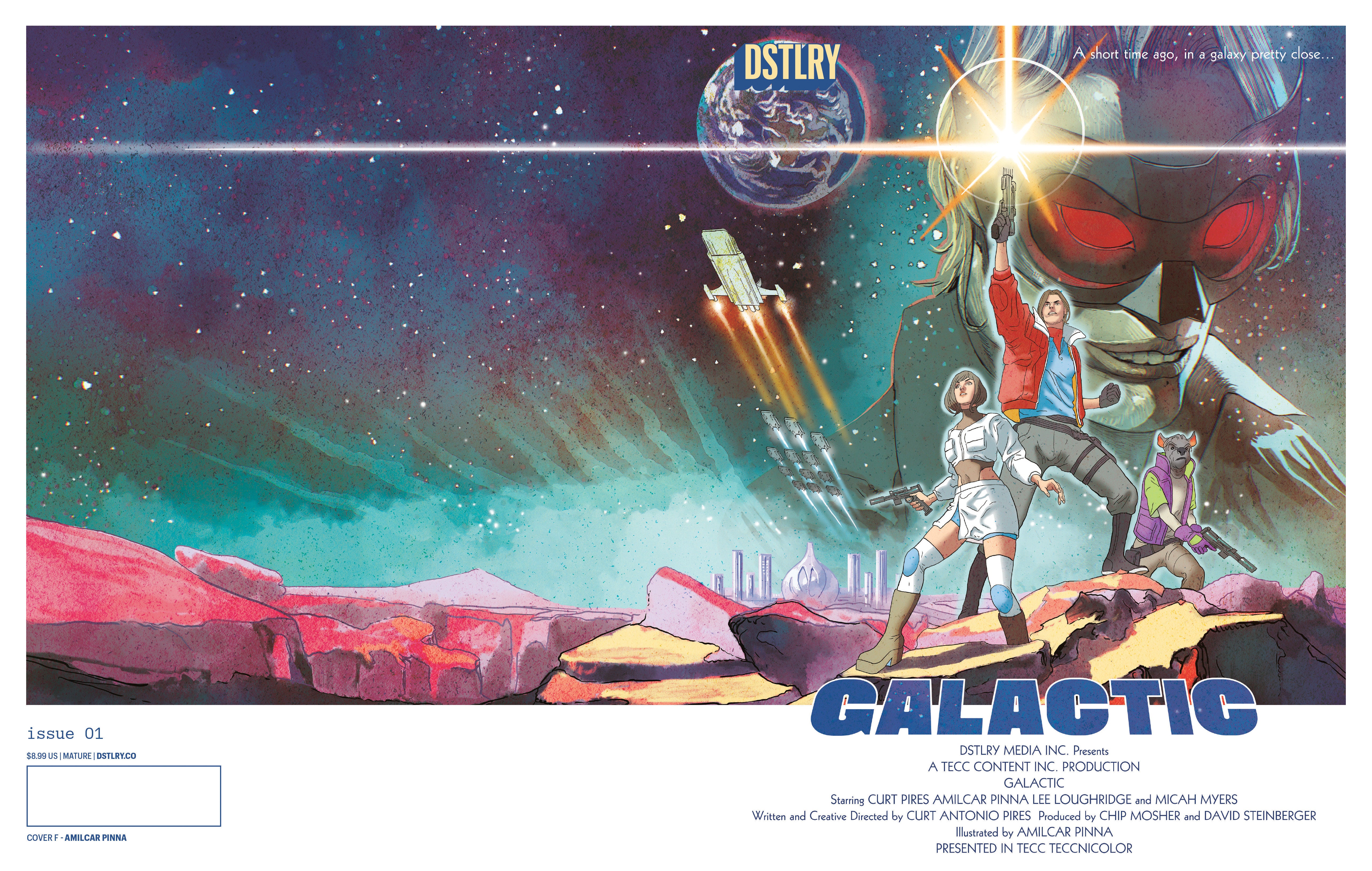 GALACTIC #1 CVR F AMILCAR PINNA HOMAGE VARIANT