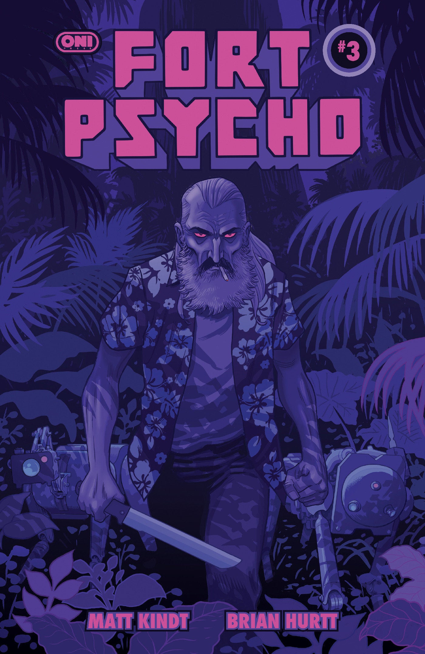 FORT PSYCHO #3 CVR A BRIAN HURTT