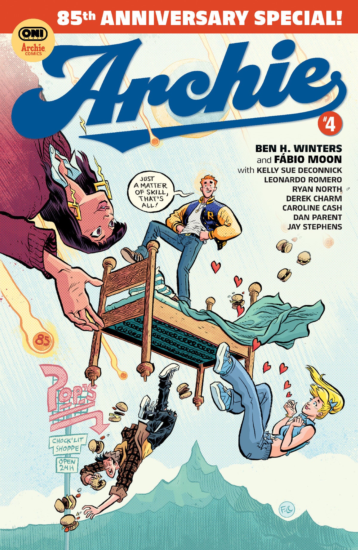 ARCHIE #4 COVER B FáBIO MOON VAR