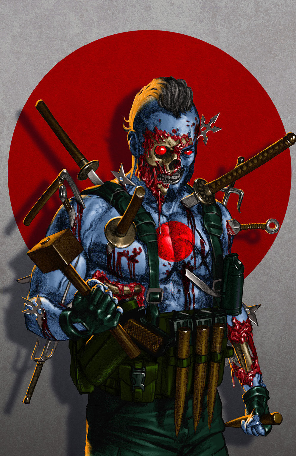 VALIANT BEYOND: BLOODSHOT #1 VARIANT E (MIGLIARI FULL ART)