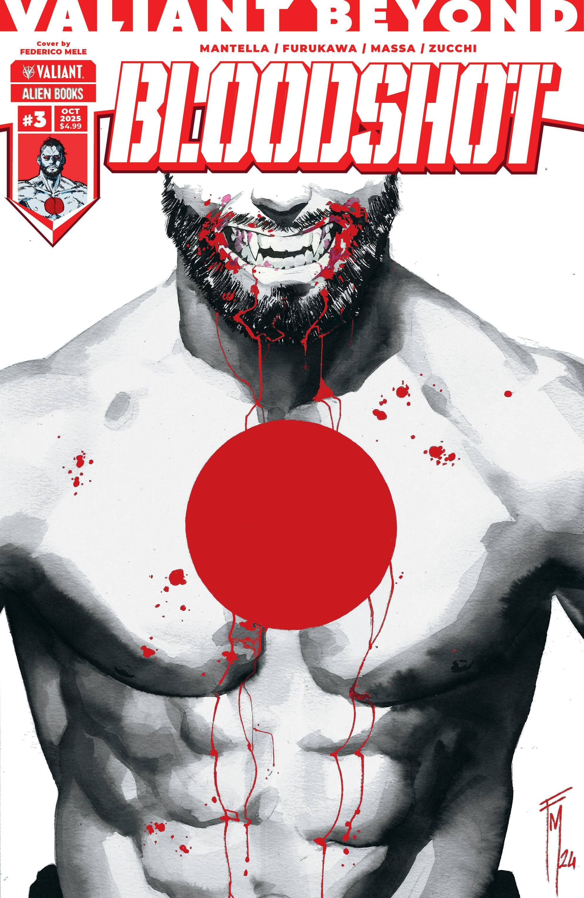 VALIANT BEYOND: BLOODSHOT #3 VARIANT B (MELE)