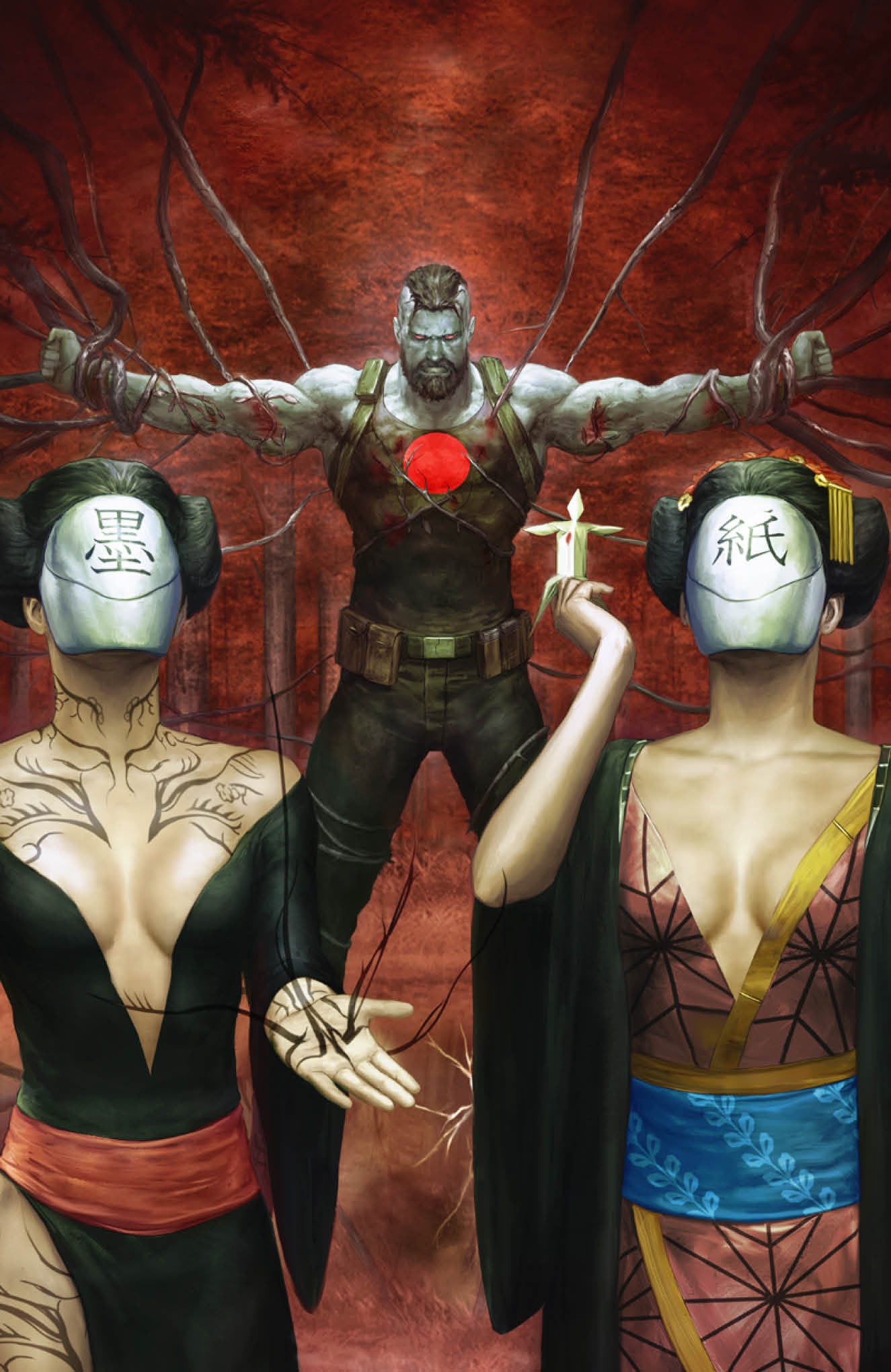 VALIANT BEYOND: BLOODSHOT #3 VARIANT F (ALESSIO FULL ART)