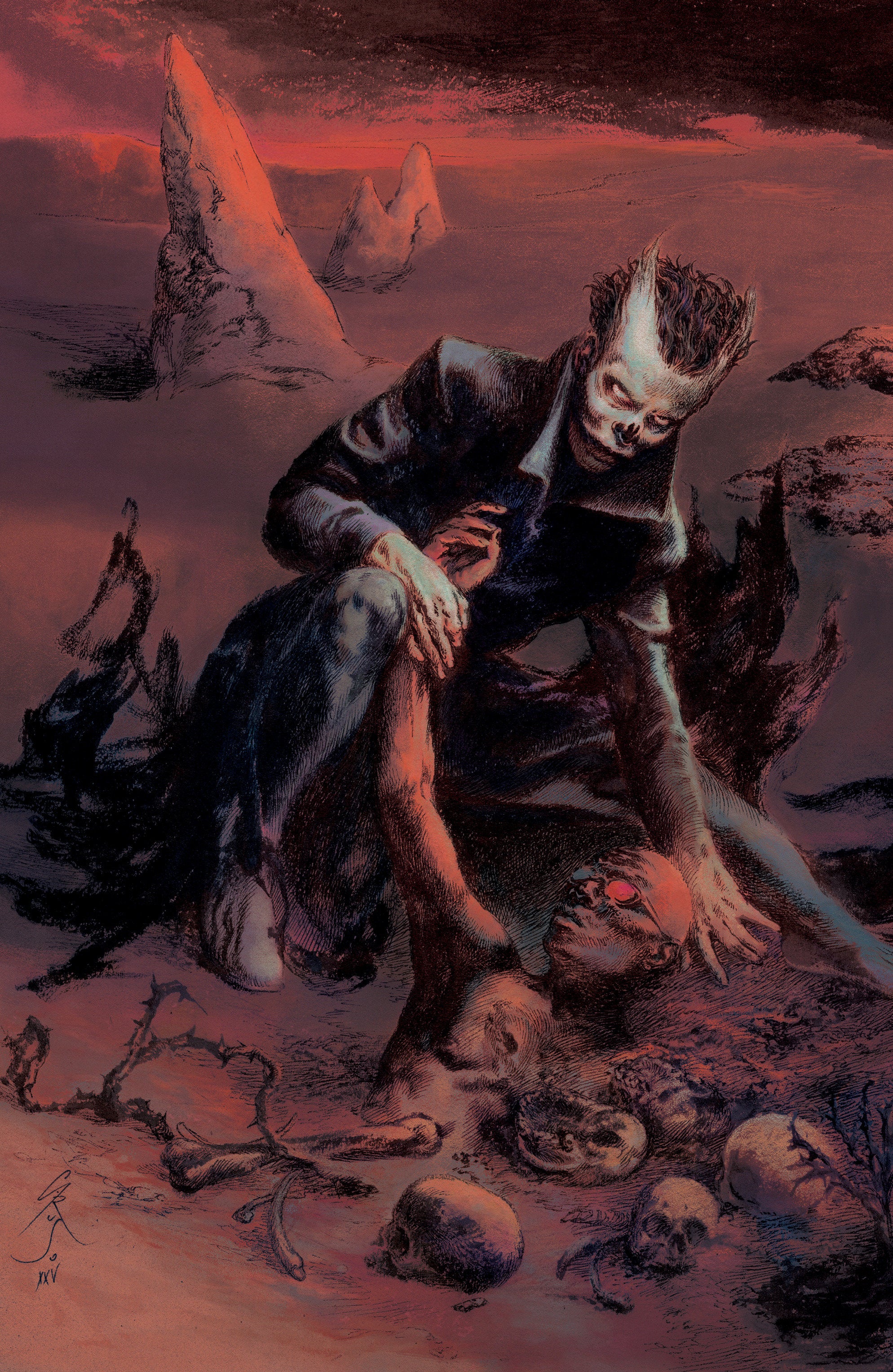 VALIANT BEYOND: TALES OF THE SHADOWMAN #9--LEGACY OF LEROI #3 VARIANT C (AZAMOR FULL ART)