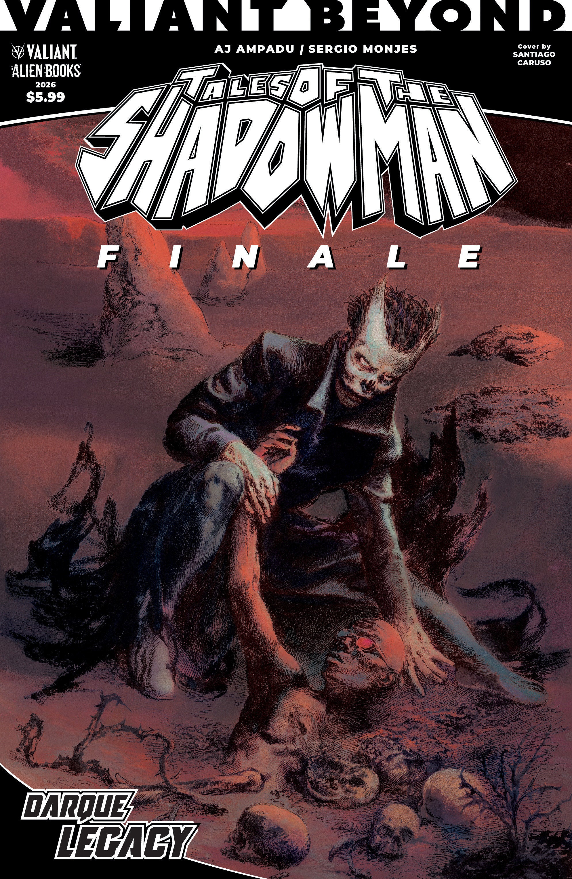 VALIANT BEYOND: TALES OF THE SHADOWMAN FINALE--DARQUE LEGACY COVER A (CARUSO)