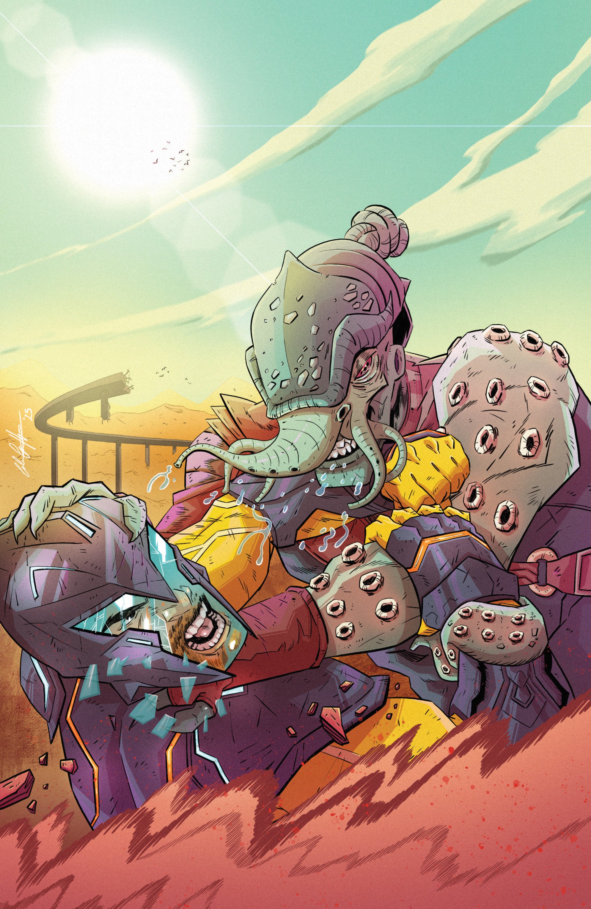 VALIANT BEYOND: THE X-O MANOWAR #6--THE GOD HUNT #2 VARIANT C (GRIFFIN FULL ART)