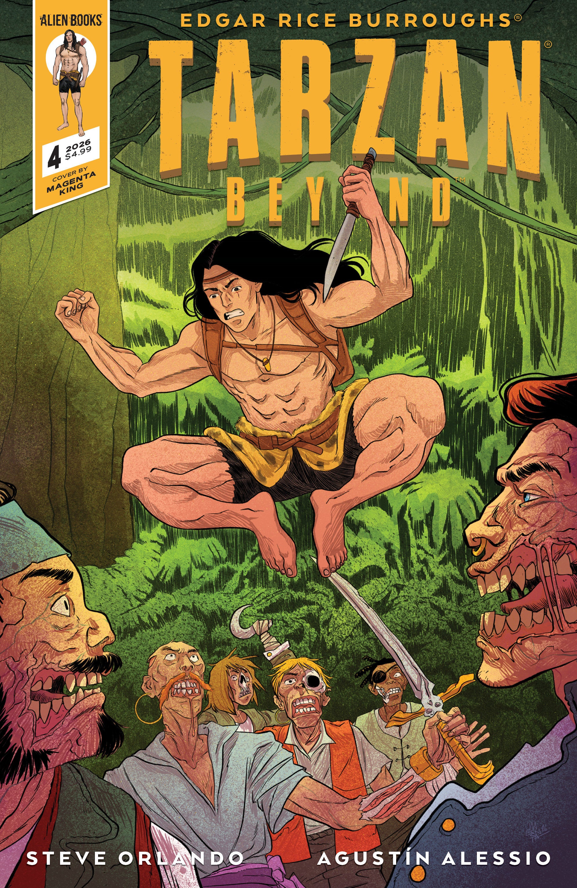 TARZAN BEYOND #4 VARIANT B (KING)