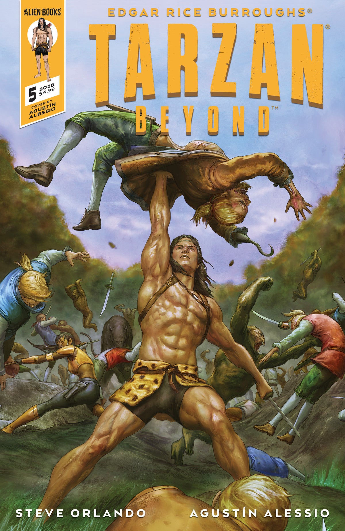 TARZAN BEYOND #5 COVER A (ALESSIO)