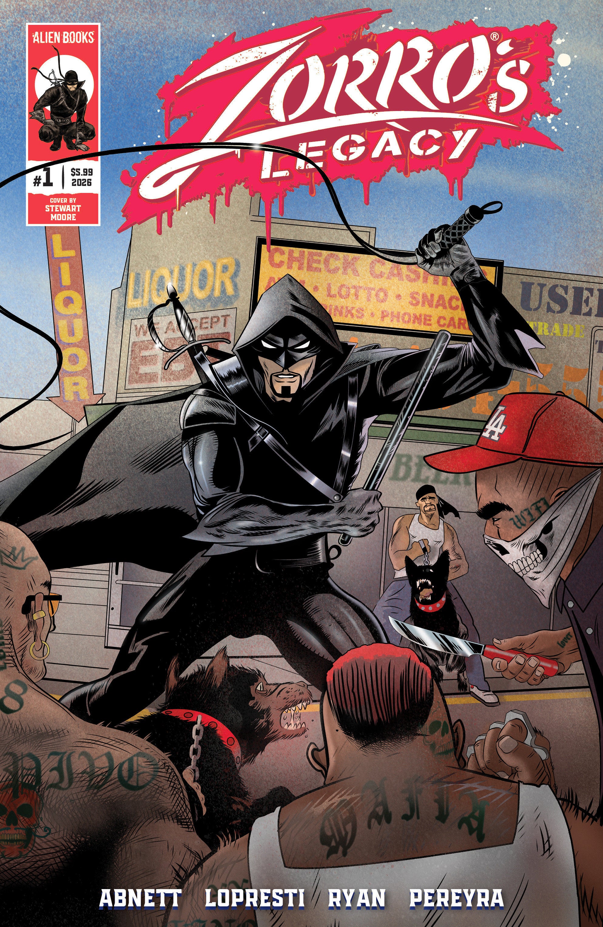 ZORRO'S LEGACY #1 VARIANT D (MOORE WRAPAROUND VARIANT)