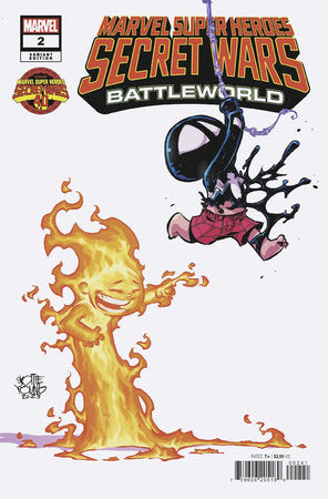 MARVEL SUPER HEROES SECRET WARS: BATTLEWORLD 2 SKOTTIE YOUNG VARIANT