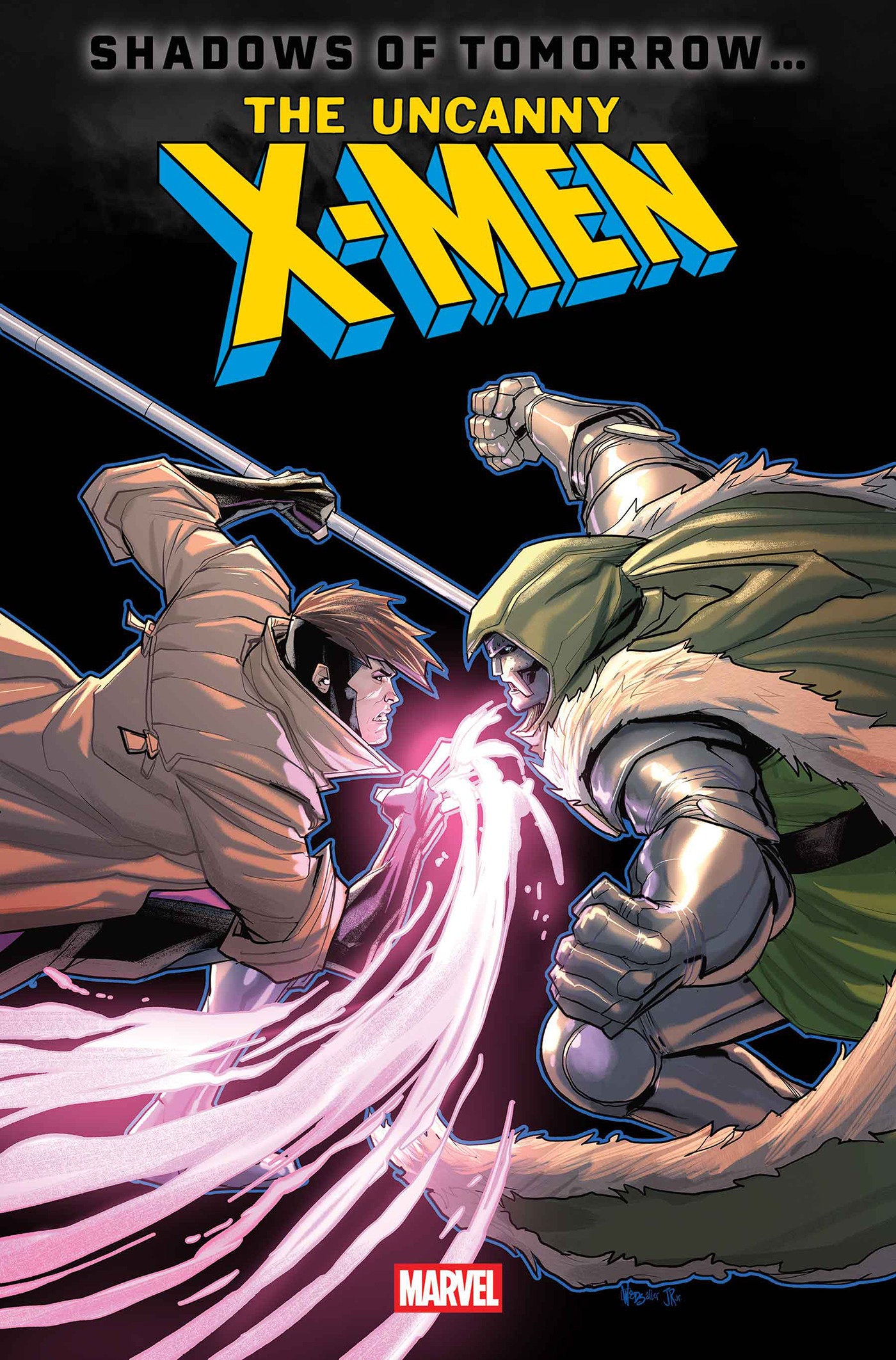 UNCANNY X-MEN #25 PETE WOODS DOOM HOMAGE VARIANT