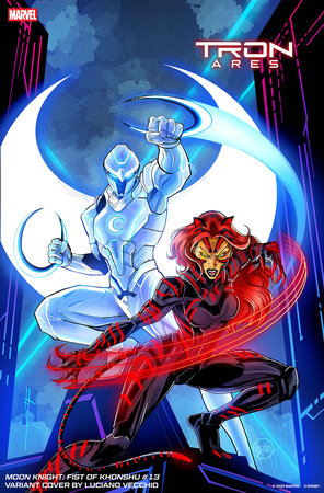MOON KNIGHT: FIST OF KHONSHU #13 LUCIANO VECCHIO TRON: ARES VARIANT