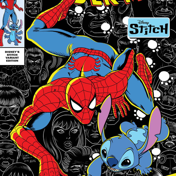 AMAZING SPIDER-MAN #11 LUCIANO VECCHIO DISNEY STITCH VARIANT