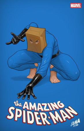 AMAZING SPIDER-MAN #33 DAVID NAKAYAMA COLOR BLOCK BLUE VARIANT