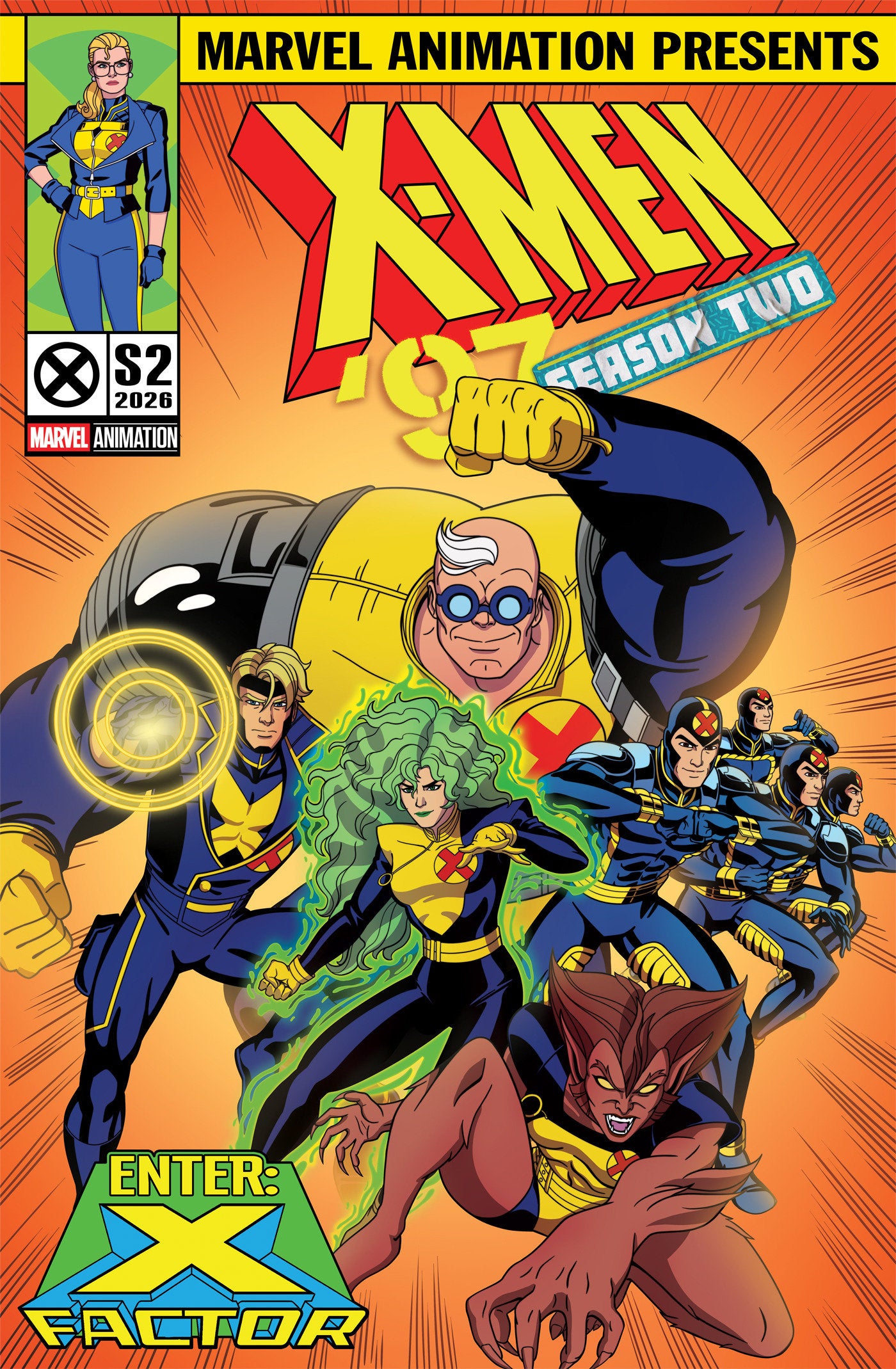X-MEN '97: SEASON TWO #5 ADAM STAFFORD ANIMATION VARIANT