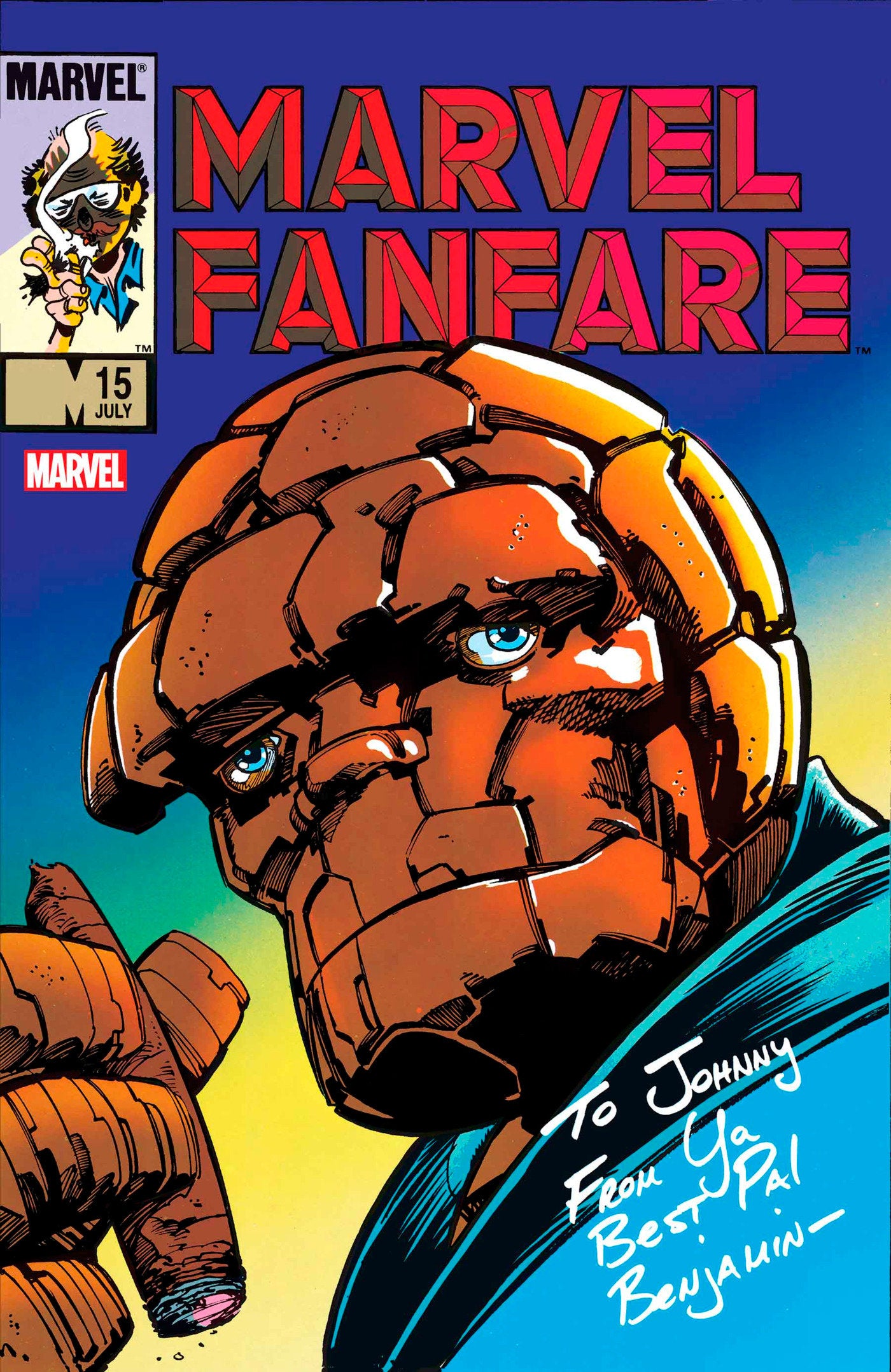 MARVEL FANFARE #15 FACSIMILE EDITION