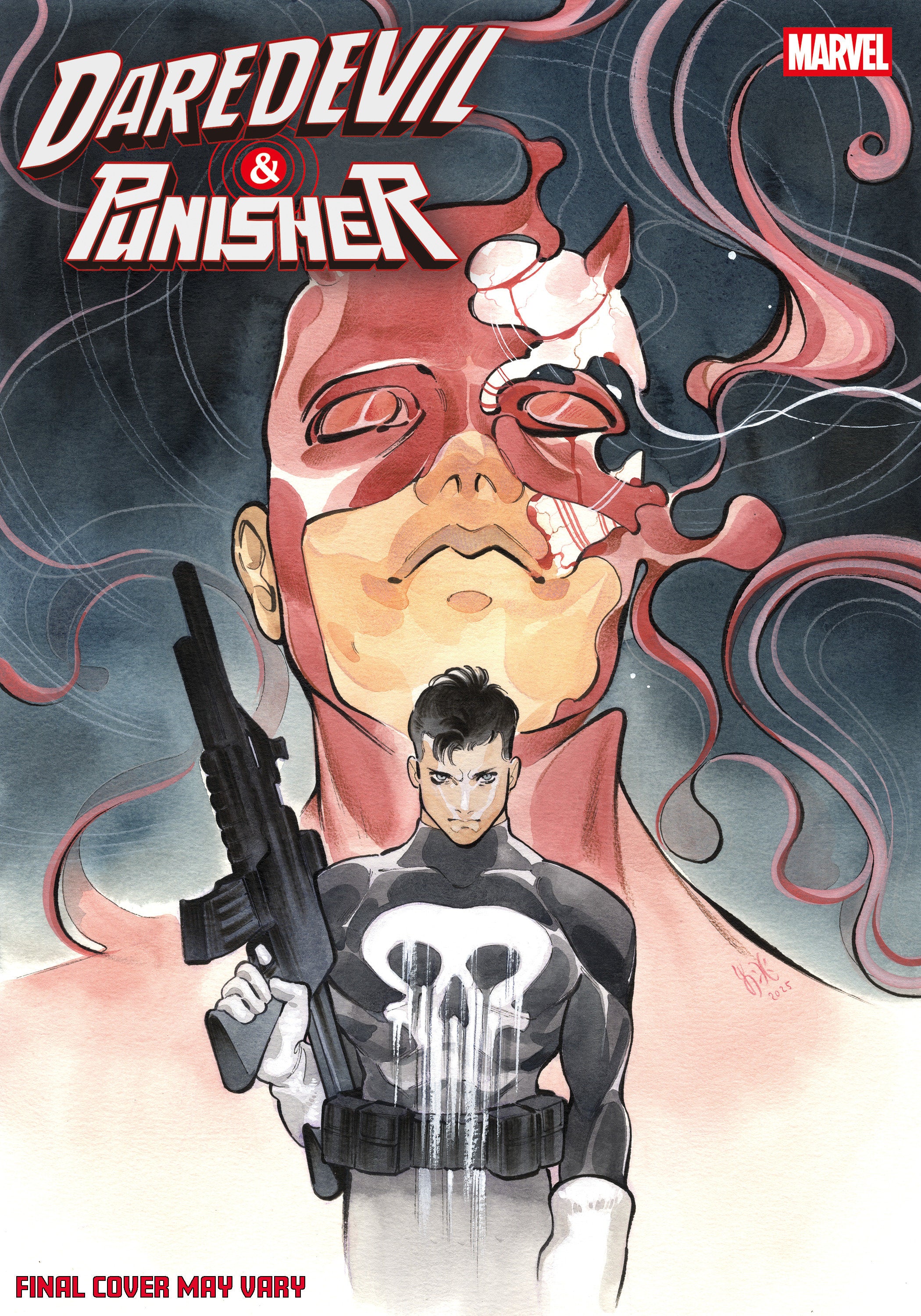 DAREDEVIL/PUNISHER: THE DEVIL'S TRIGGER #5 PEACH MOMOKO VARIANT