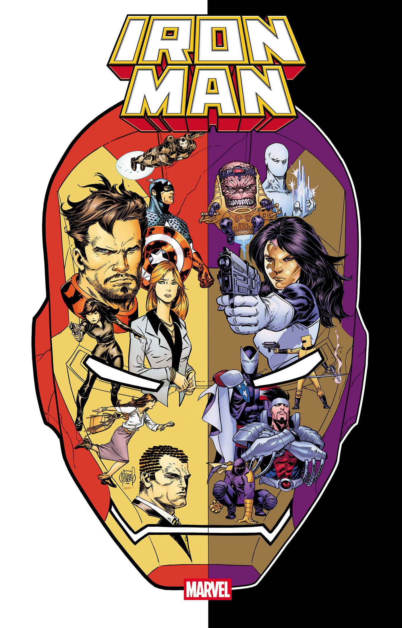 IRON MAN #1 ADAM KUBERT PROMO ART VARIANT