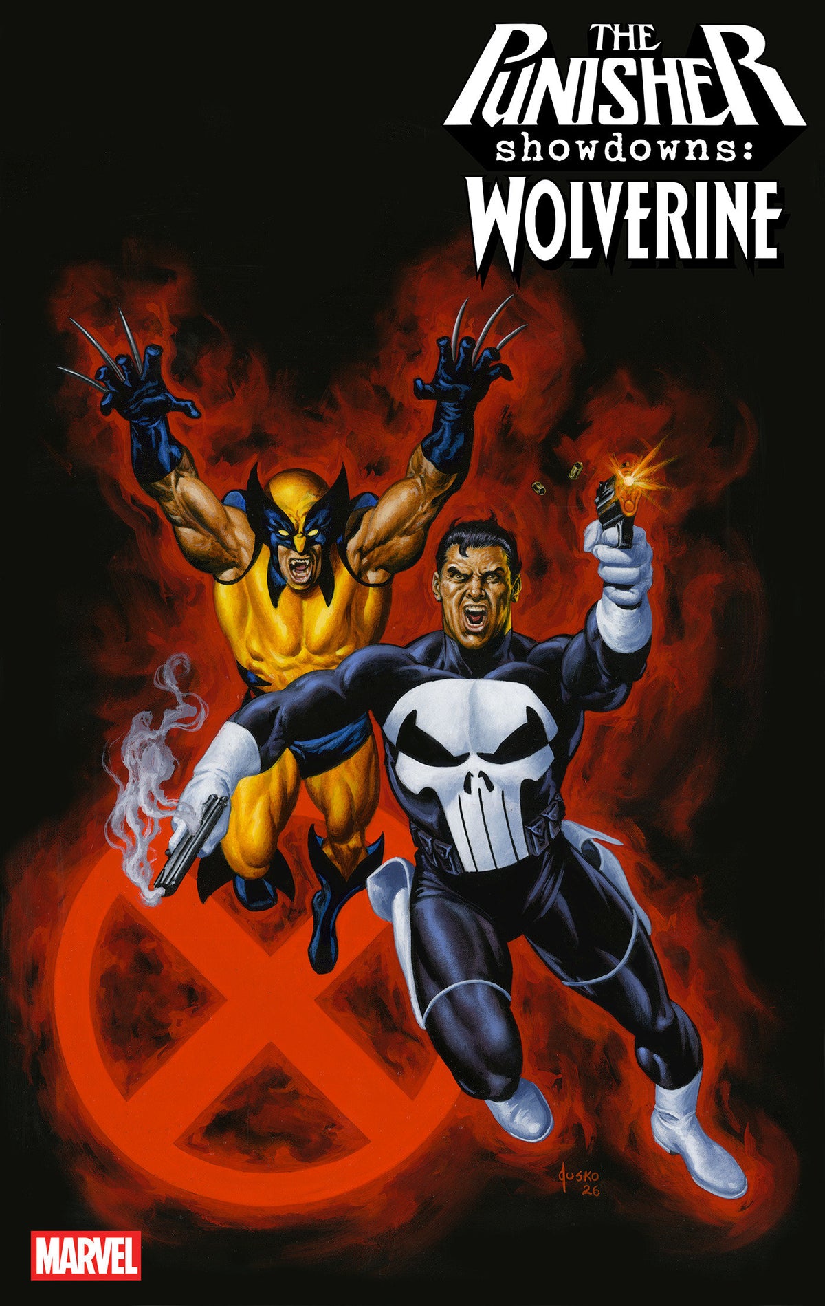 PUNISHER SHOWDOWNS: WOLVERINE #1 JOE JUSKO VARIANT