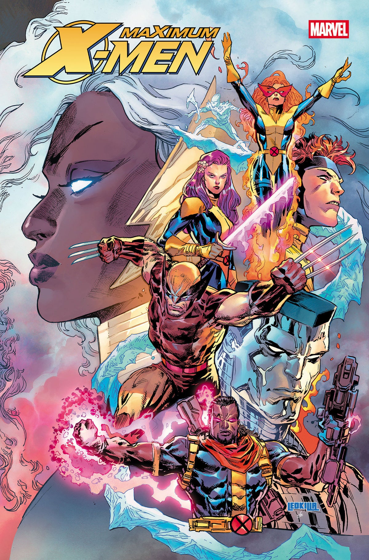 MAXIMUM X-MEN #1 COVER E KEN LASHLEY VARIANT