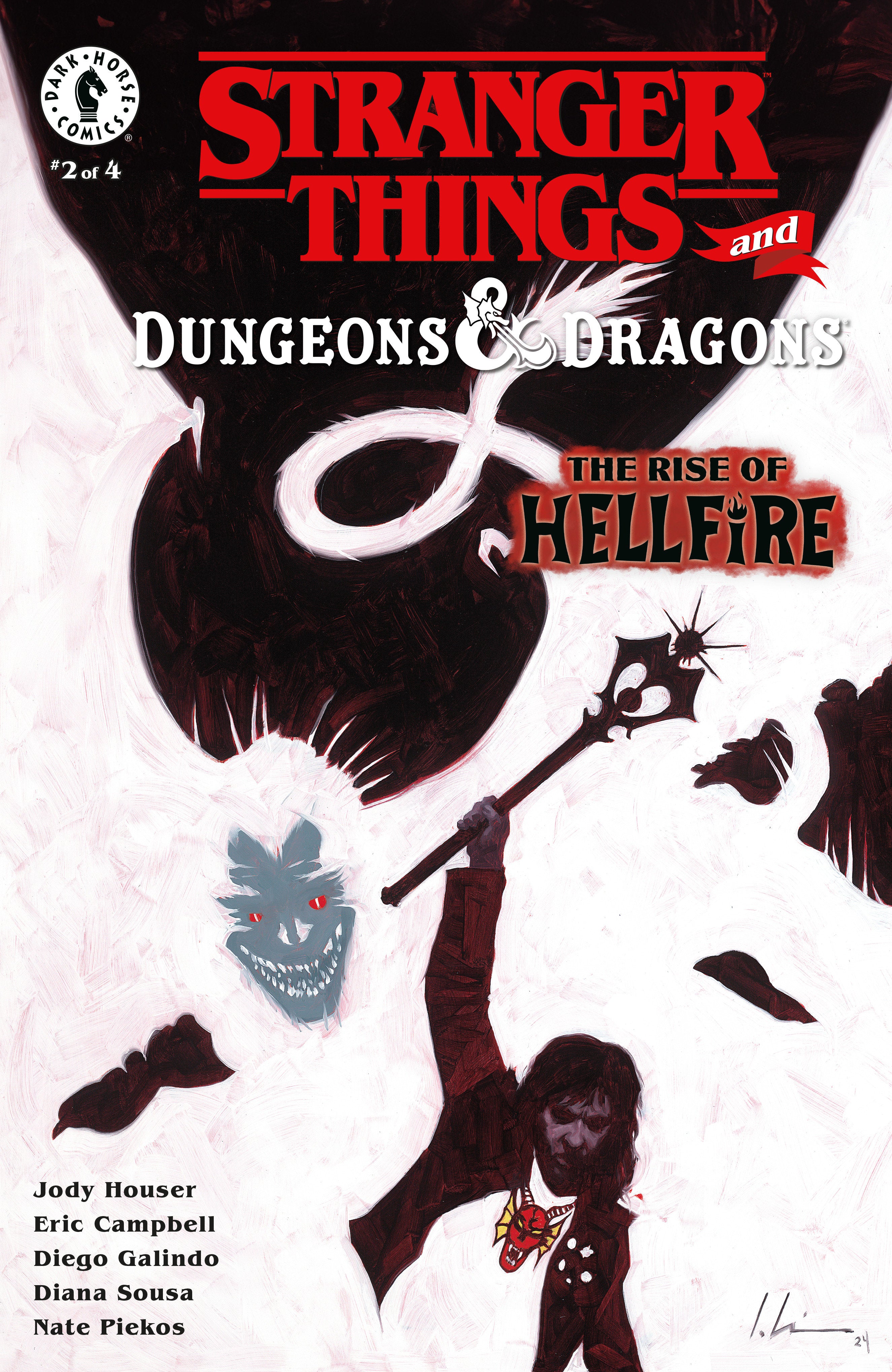 STRANGER THINGS AND DUNGEONS & DRAGONS: THE RISE OF HELLFIRE #2 (CVR D) (JEREMY WILSON)