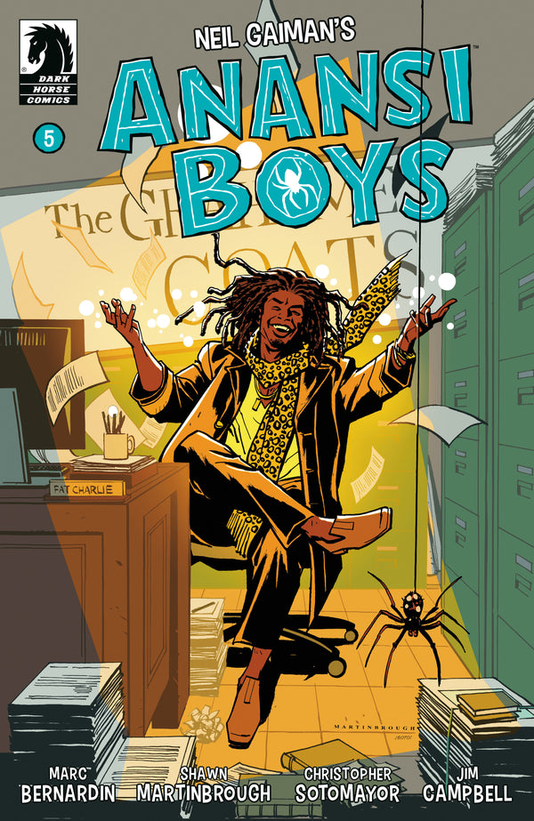 ANANSI BOYS I #5 (CVR B) (SHAWN MARTINBROUGH)