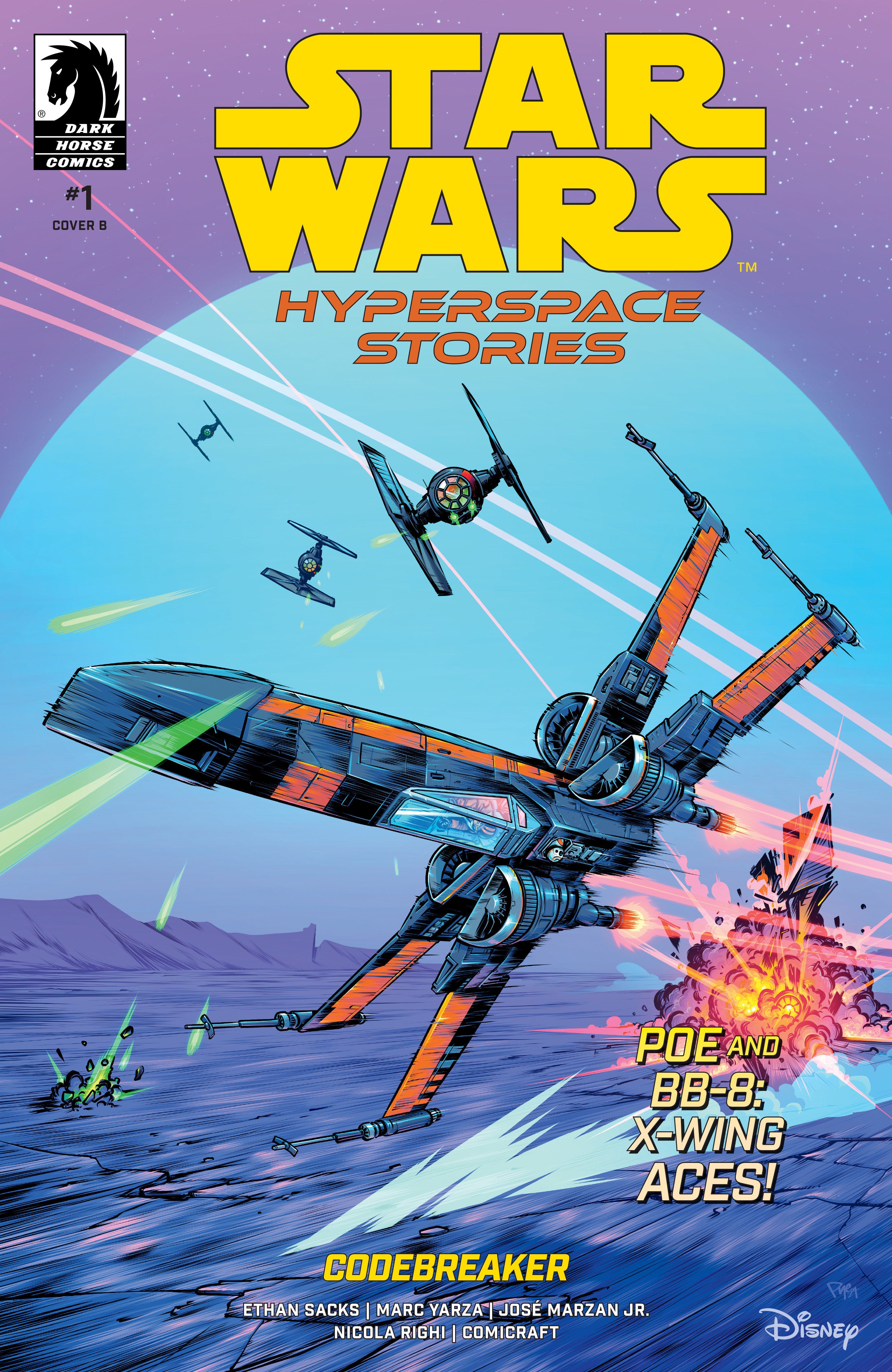 STAR WARS: HYPERSPACE STORIES--CODEBREAKER #1 (CVR B) (PYE PARR)