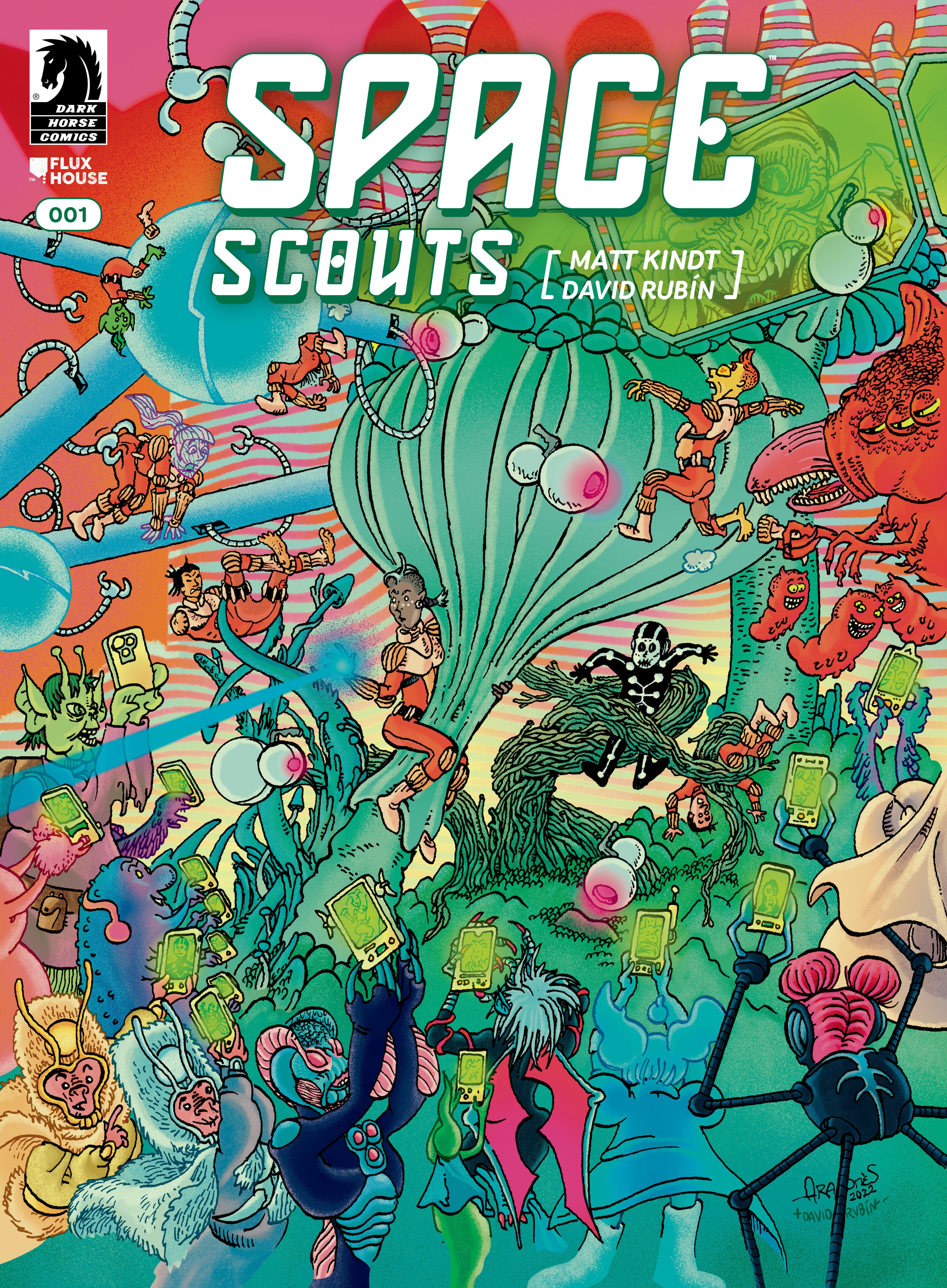 SPACE SCOUTS #1 (CVR B) (SERGIO ARAGONES)