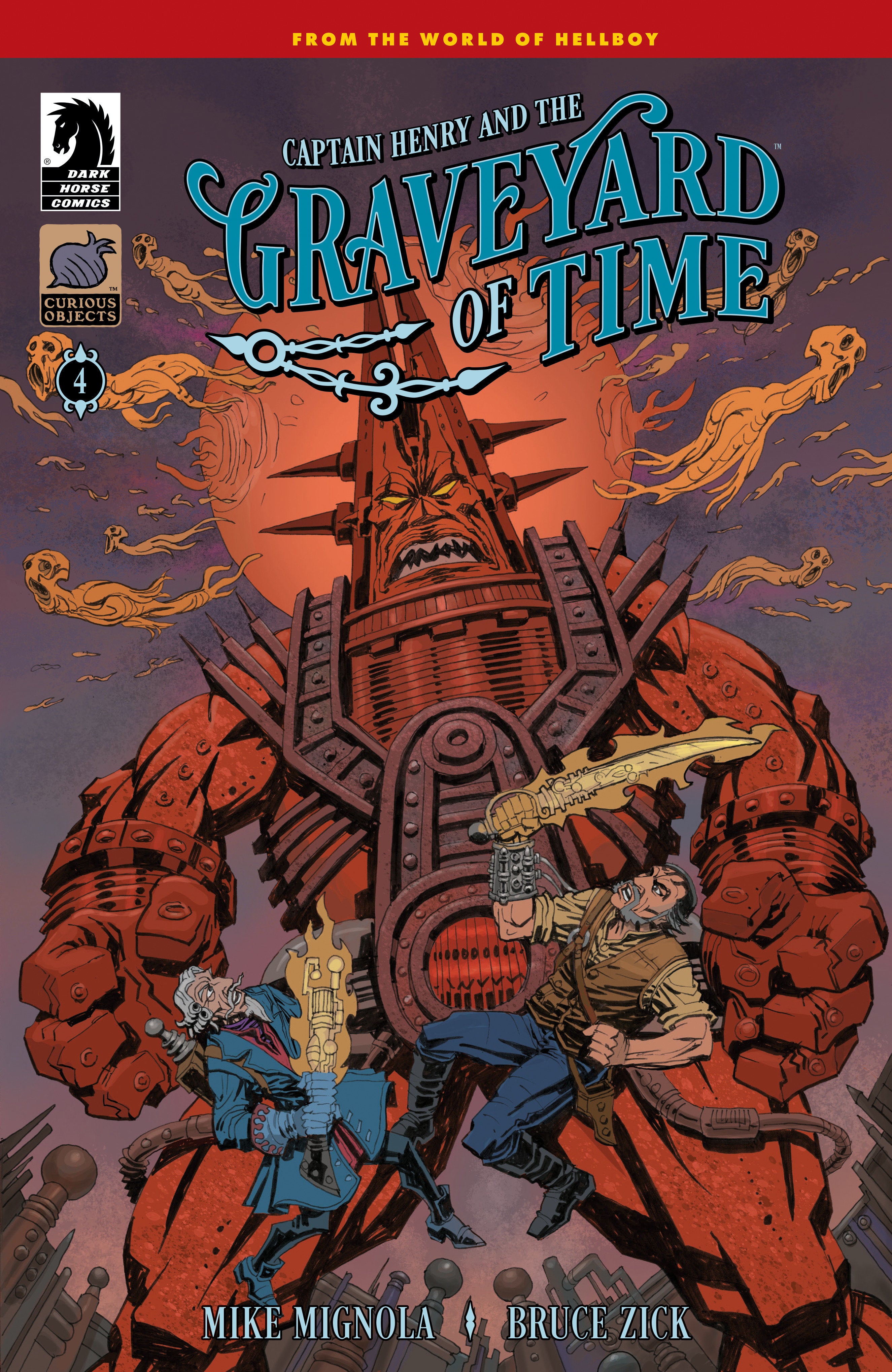 CAPTAIN HENRY AND THE GRAVEYARD OF TIME #4 (CVR A) (BRUCE ZICK)
