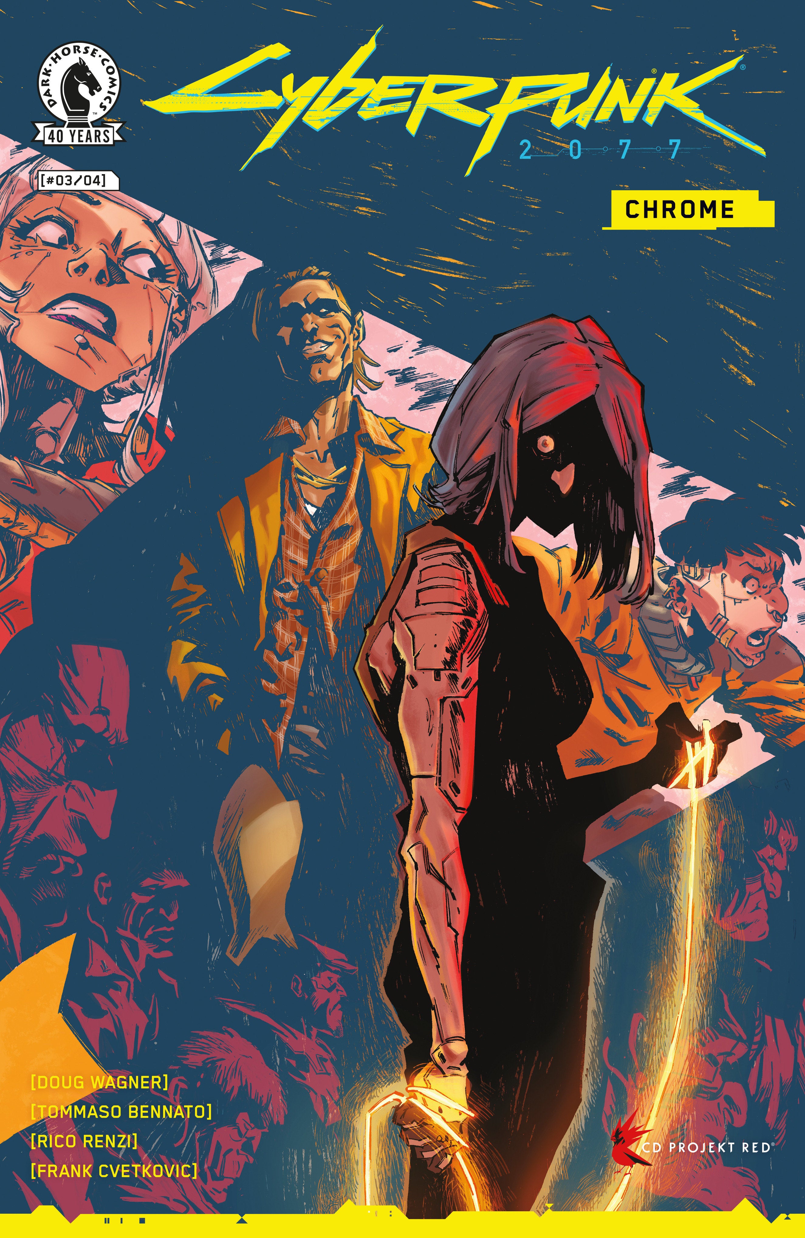 CYBERPUNK 2077: CHROME #3 (CVR A) (TOMMASO BENNATO)