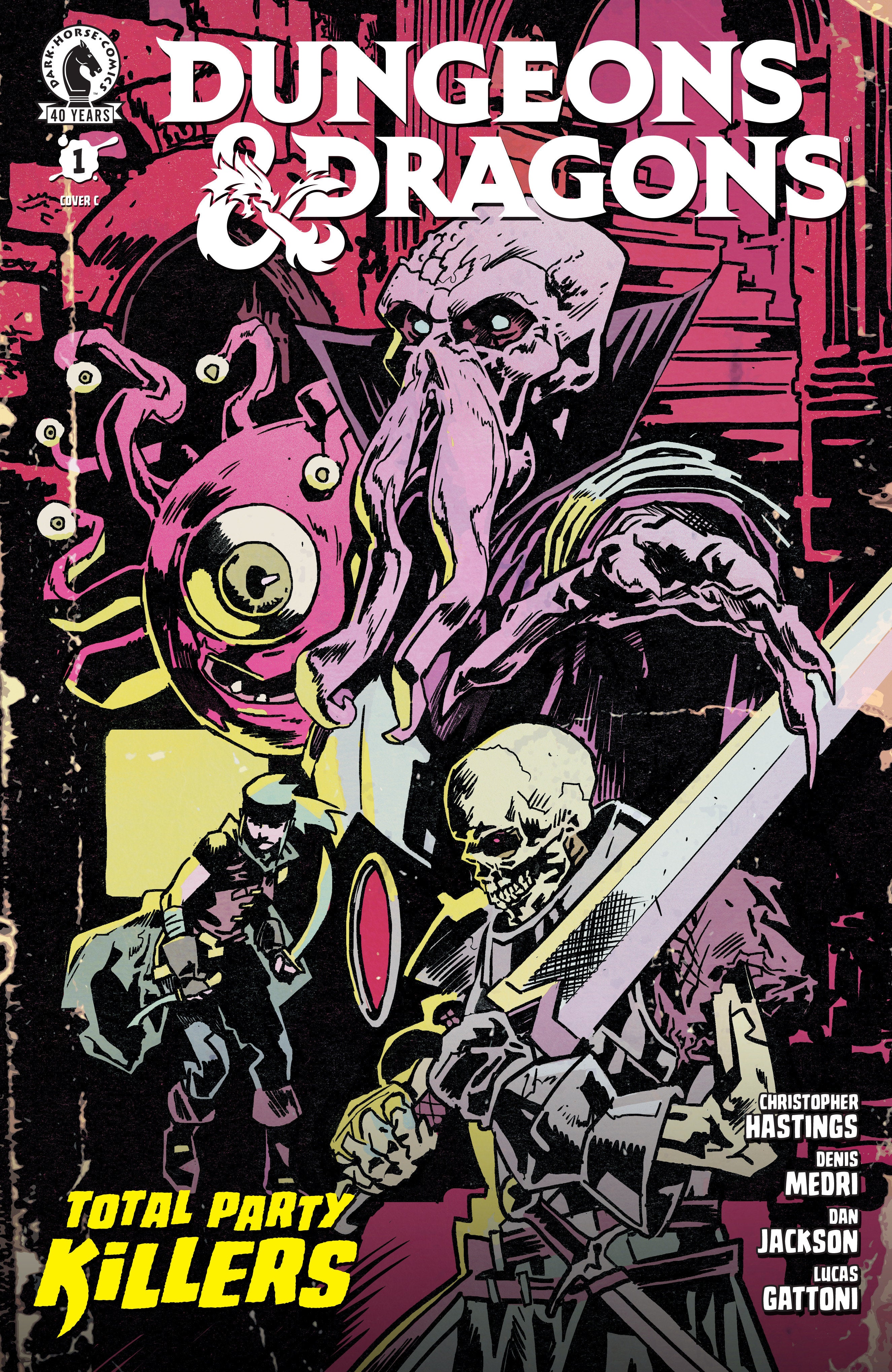 DUNGEONS & DRAGONS: TOTAL PARTY KILLERS #1 (CVR C) (MICHAEL WALSH)