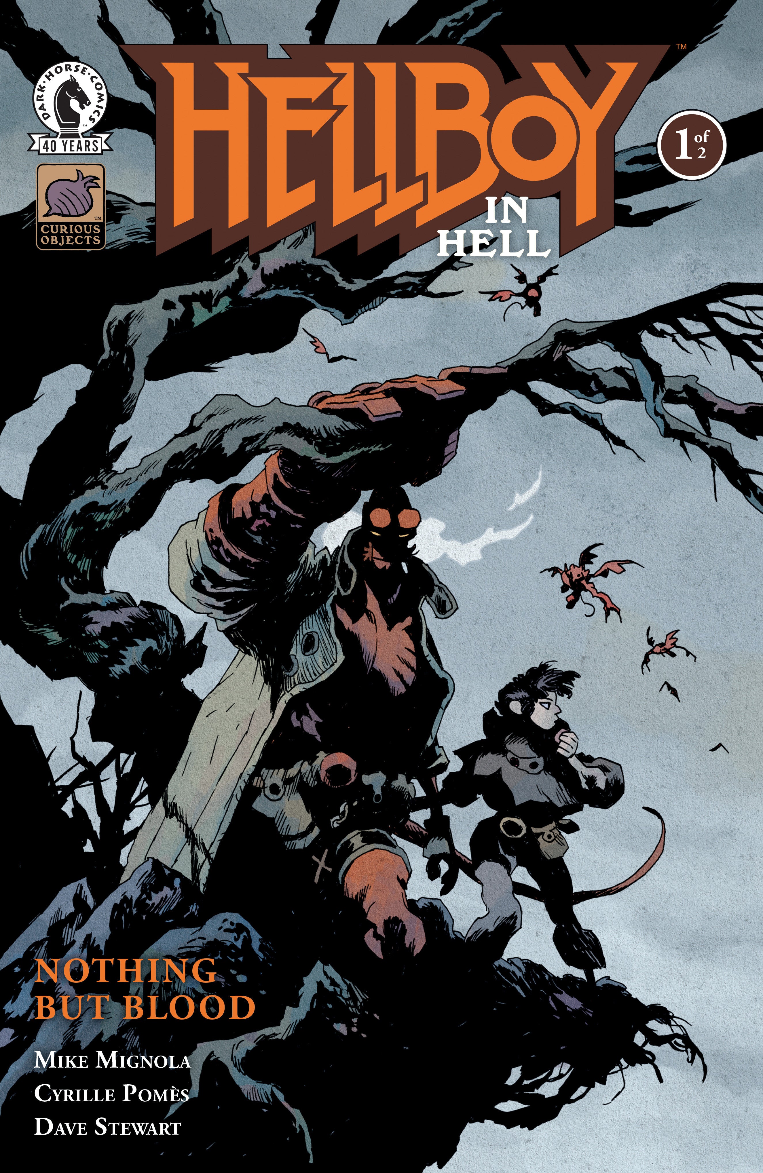 HELLBOY IN HELL: NOTHING BUT BLOOD #1 (CVR A) (CYRILLE POMES)
