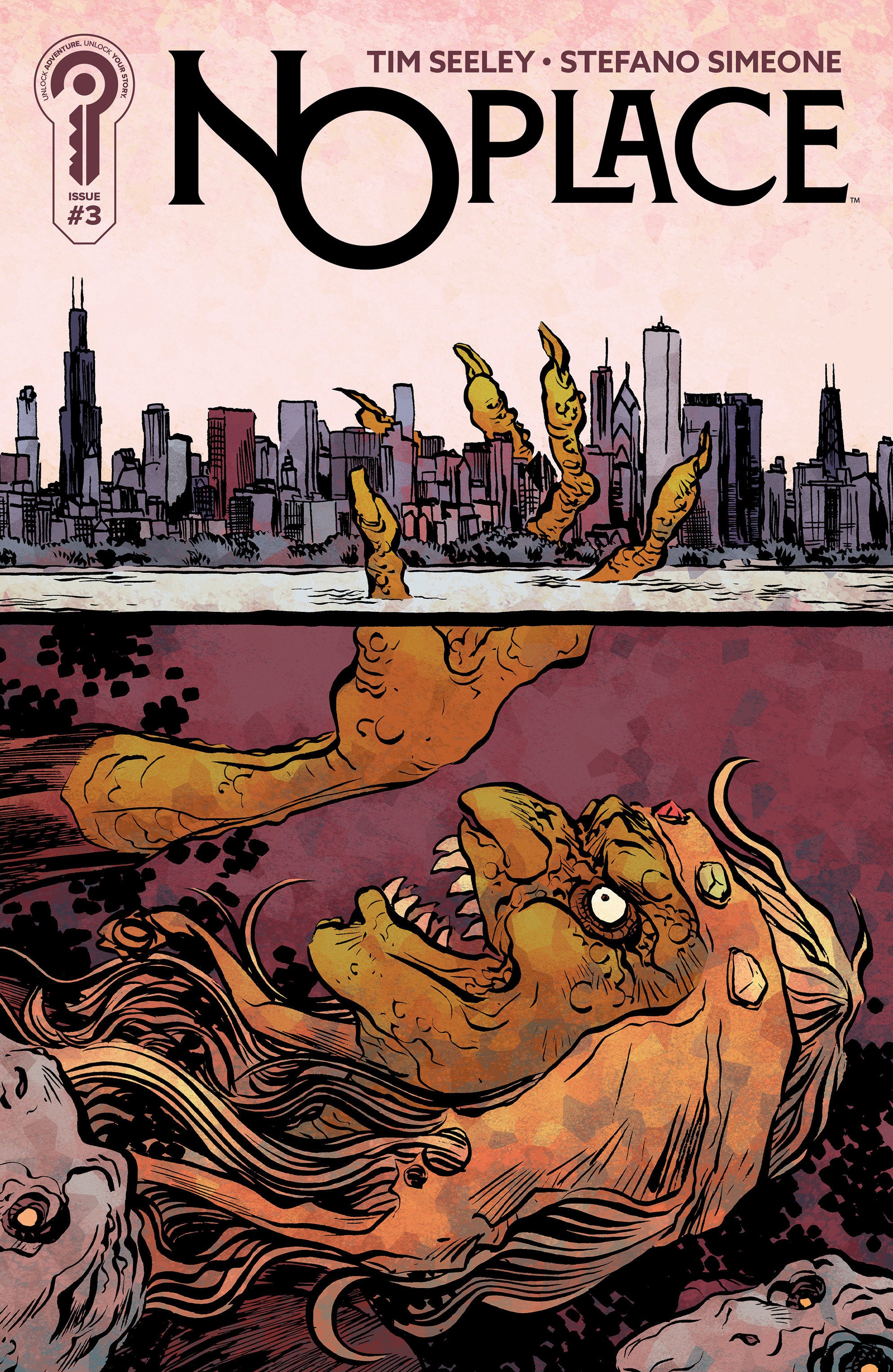 NO PLACE #3 COVER B JESSE LONERGAN