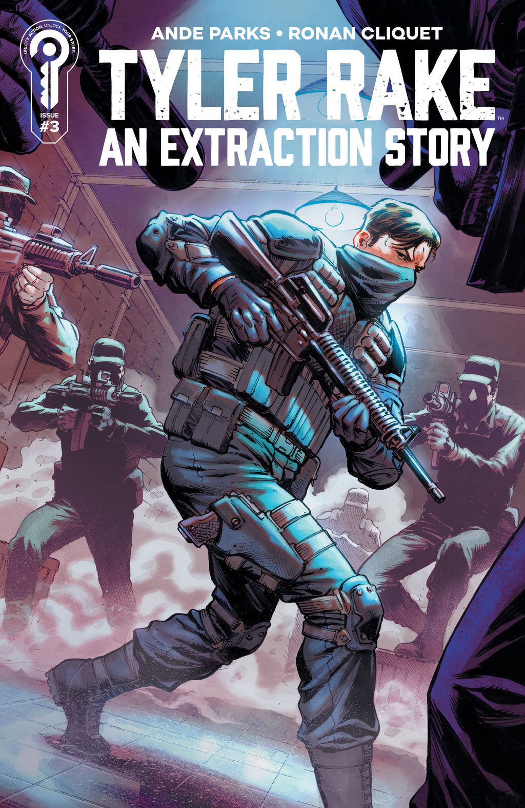 TYLER RAKE: AN EXTRACTION STORY #3 COVER B MARCO SANTUCCI | COMIC NATION